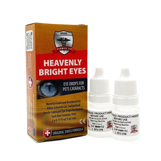 Ethos Bright Eyes Cataract Drops For Pets 10ml