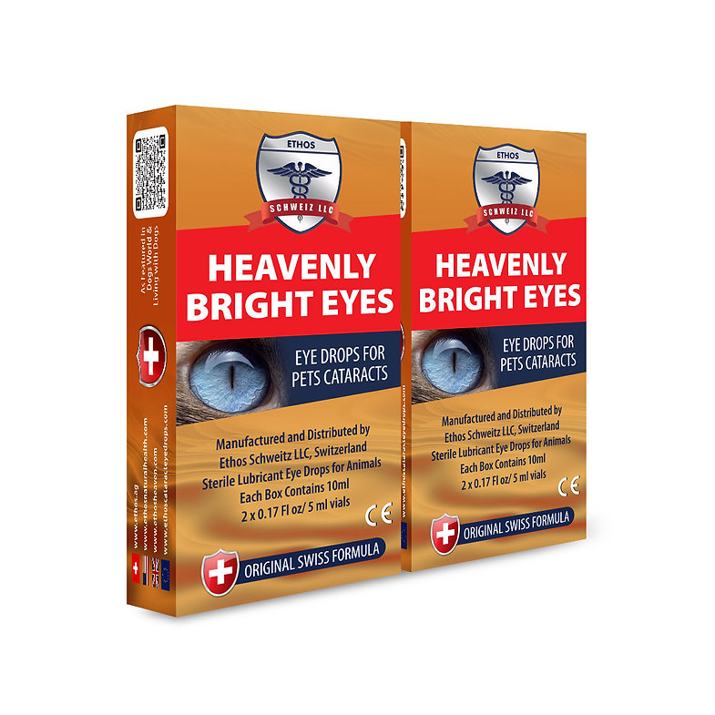 Ethos Bright Eyes Cataract Drops For Pets 20ml