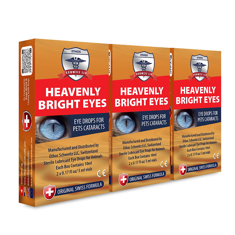 Ethos Bright Eyes Cataract Drops For Pets 30ml