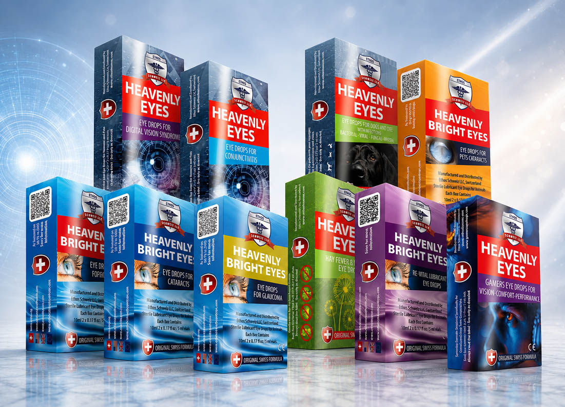 Ethos Bright Eyes and Re-Vital Eyes Drops