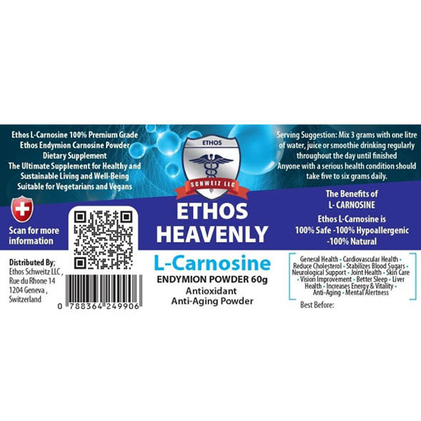 Ethos L-Carnosine Powder 30g